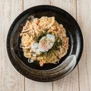 クリームソースにもろみ味噌が入った！
ほのかな甘みが絶妙です！