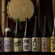 各種こだわりの日本酒をご用意しています！