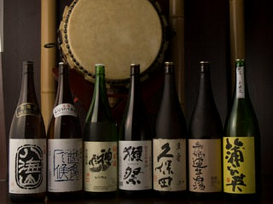 各種こだわりの日本酒をご用意しています！