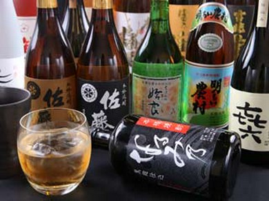 お酒の数も豊富。