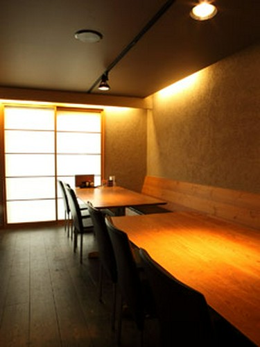 個室テーブル席