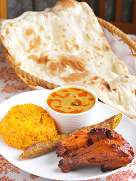 お得なセットメニューも有り。タンドリーミックスグリルセット