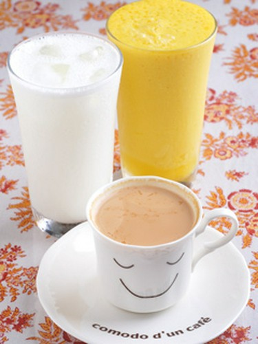 もちろんチャイやラッシもご用意しております