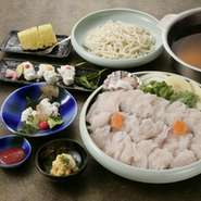 湯引き／付出し／フルーツ／うどん