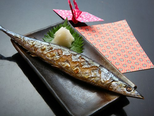 季節料理　サンマ