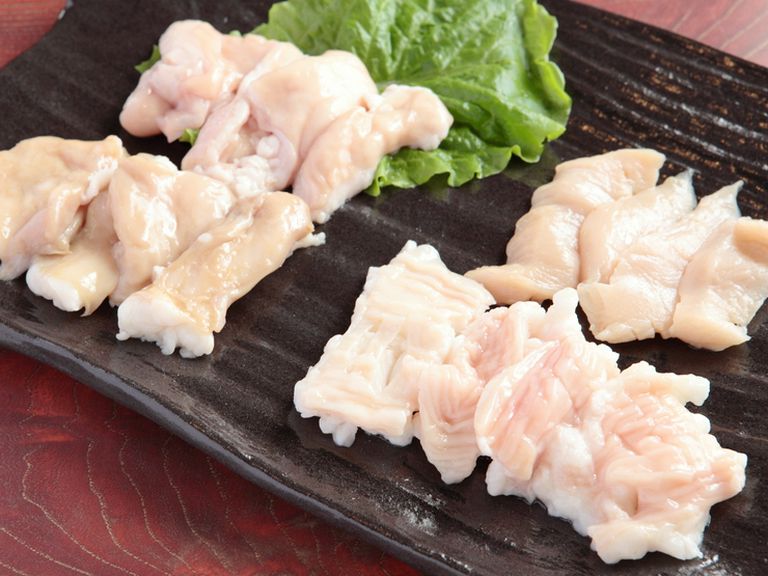 和牛ホルモン4点盛り