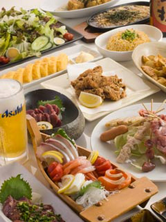 ダイニングNINJＹAのお得な飲み放題付コース