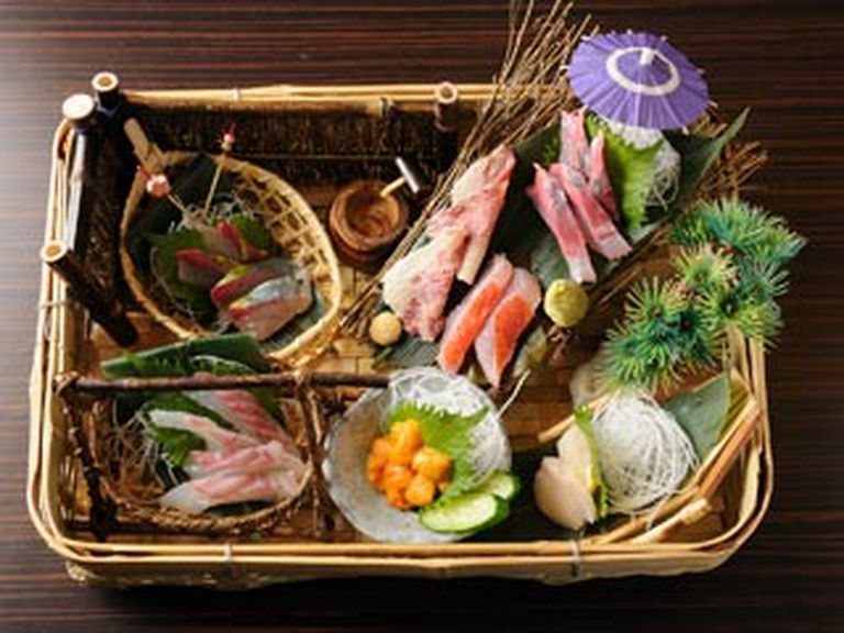 真の刺身盛