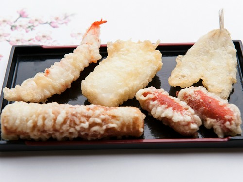 天ぷら　単品各種（各100円）