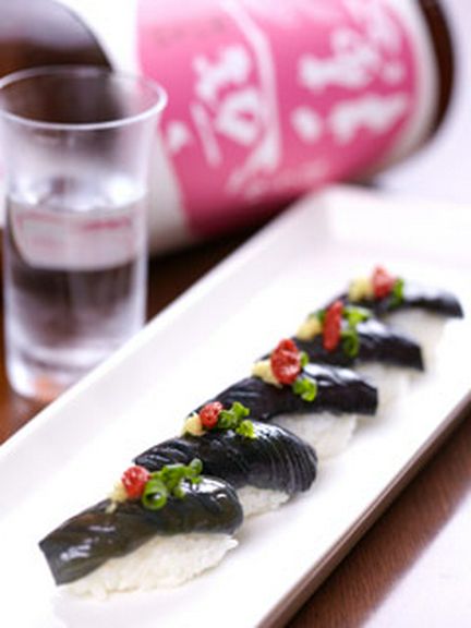 とろとろ茄子寿司 5貫