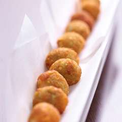 オリーブの肉詰めフライ　580円