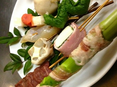 【串揚げ食べ放題】で女子会はいかが？