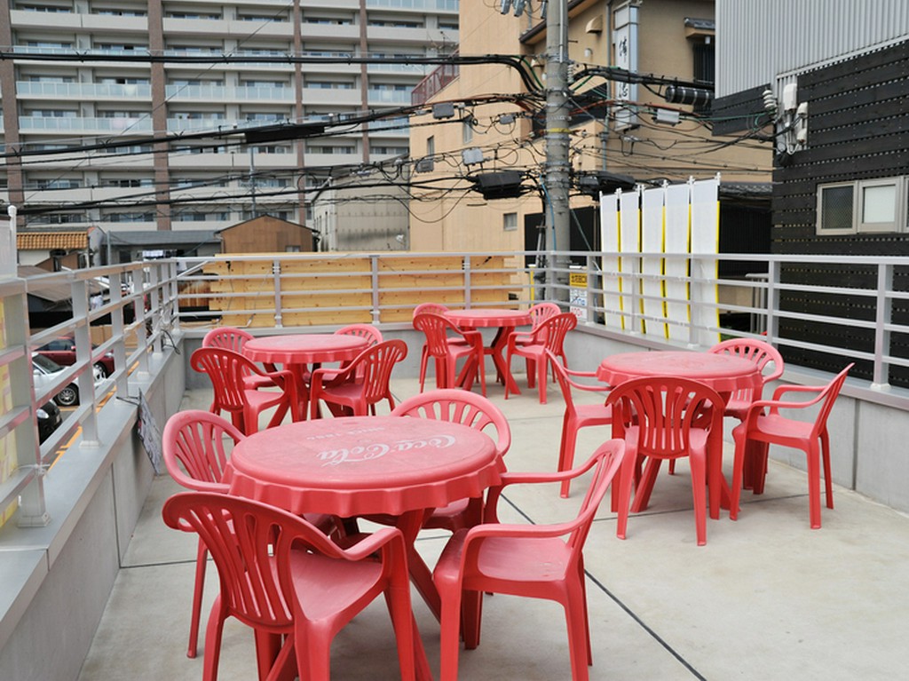 開放感たっぷりのテラス席もご用意しています！