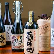 【日本酒にこだわる】日本各地の厳選した銘酒を取り揃えました！