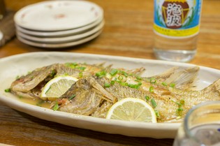 新鮮な魚の美味しさを引き立てる『近海魚のバター焼き』