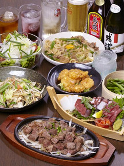 3000円飲み放題付コース! 内容はご予約時にご相談頂けます!