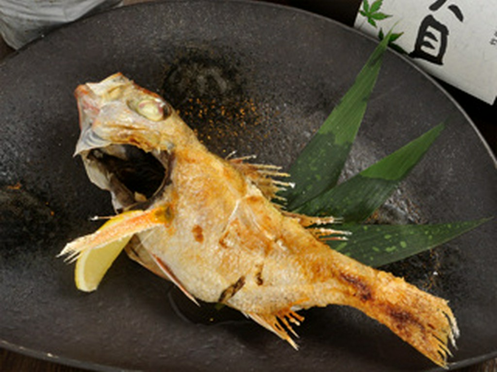 のどぐろの塩焼き