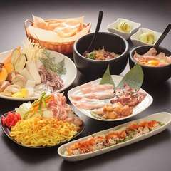 コース料理は2500円からご用意　お気軽にご相談下さい