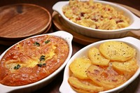 ごろごろ野菜 ドイツ農夫風オムレツ

※写真左下。20分以上かかります。
