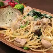 【夜のセットメニュー】本日のパスタ