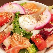 【ランチ】畑のサラダ　和風ドレッシング