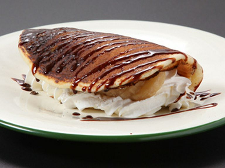 パンケーキ(チョコバナナ)