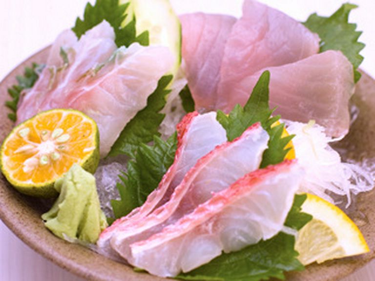刺身三点盛り
