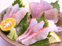 刺身三点盛り