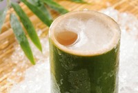旬の料理のお供に。竹の精で無病息災!