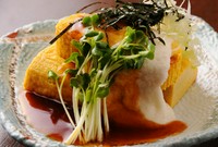 だし巻玉子の和風とろろあん