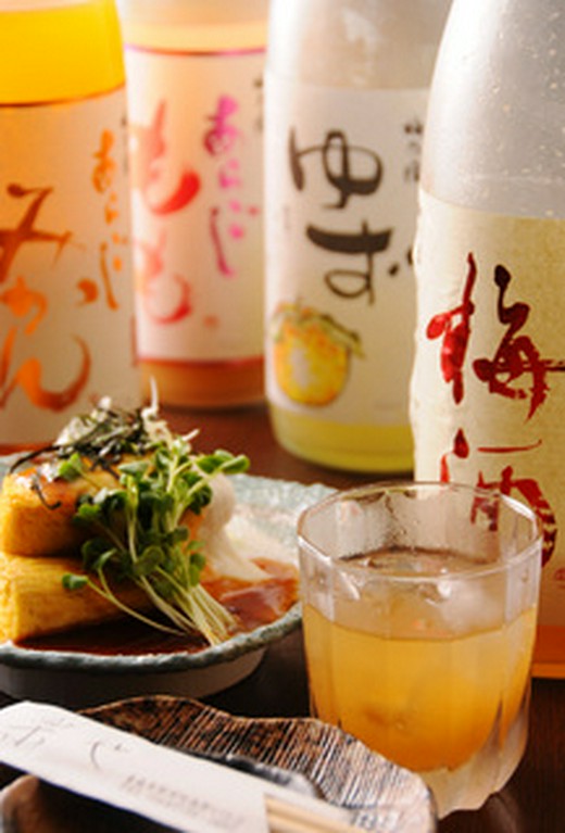 女性に人気の果実酒も取り揃えております。