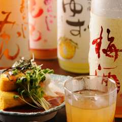 女性に人気の果実酒も取り揃えております。