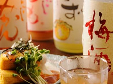 女性に人気の果実酒も取り揃えております。