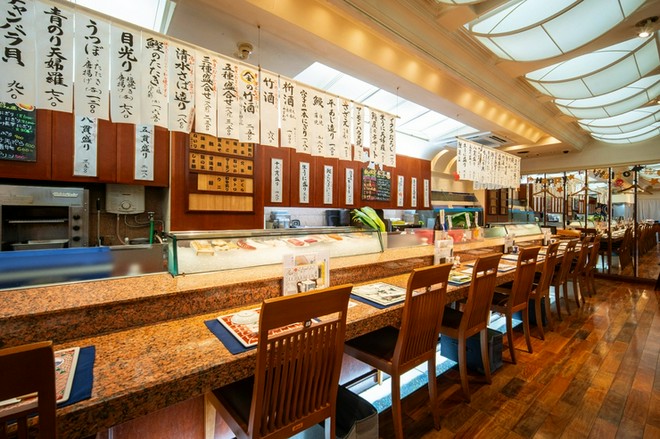 カウンター席がある