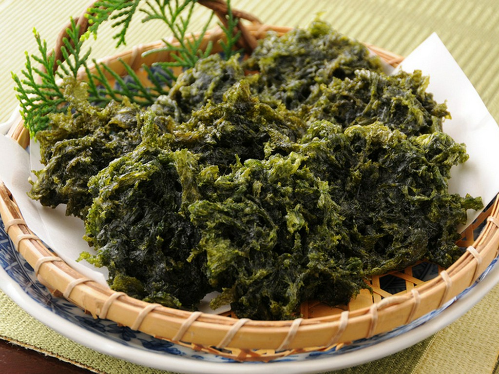 青のり 天麩羅（土佐中村）