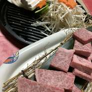 黒毛和牛ステーキを南部鉄の鉄板で♡

[お料理内容例]
お刺身盛り合わせ（小）
手作り豆腐
黒毛和牛ステーキ
月変わり鍋
ホタテご飯
お漬物盛り合わせ