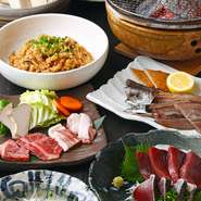 1番人気のコース♡

[お料理内容例]
お刺身盛り合わせ
手作り豆腐
焼肉盛り合わせ
干物盛り合わせ
月変わり鍋
ホタテご飯
お漬物盛り合わせ