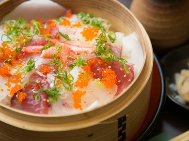 贅沢海鮮蒸し寿司