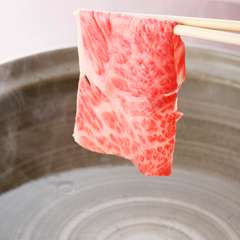 日本三大和牛の一つ近江牛を、すき焼き、しゃぶしゃぶで