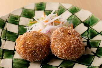 甲州牛を使った『おぐら家コロッケ』