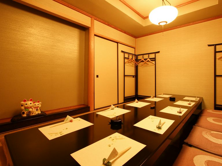 掘りごたつのお座敷