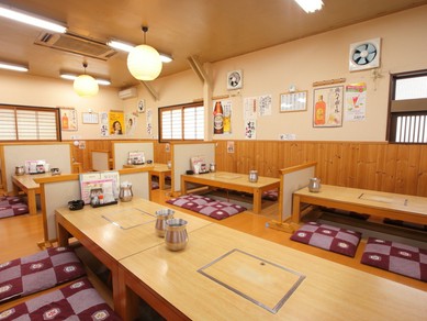 女子会やお子様連れのママ会などにも安心のお座敷席