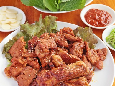 コチュジャン豚カルビセット（2人前）