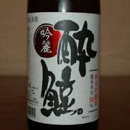 旨みとキレの良さが際立つ、酔鯨を代表する純米吟醸酒
