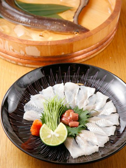 ※要予約※　こころ名物　明石産活穴子のうす造り