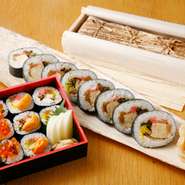 一口巻き寿司　こころ巻き（1000円）・こころ特製上巻き（1200円）