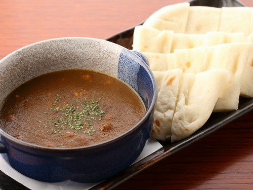 インドカレーナン添え