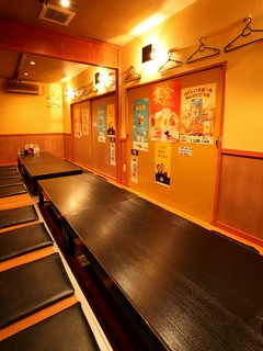 個室でゆっくりと…