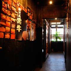 入口から入って個室へとつづく空間