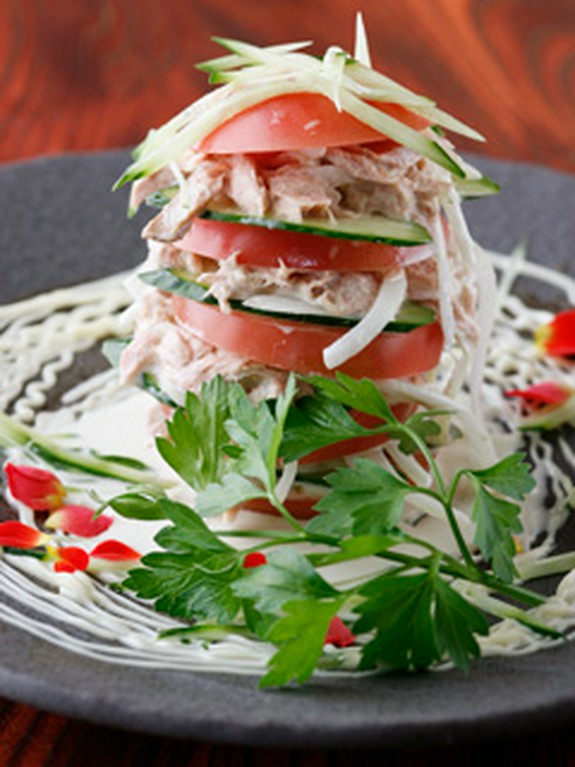 ツナトマトサラダ